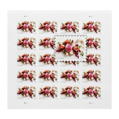 2020 "Garden Corsage" 2-ounce Forever Stamps 100pcs