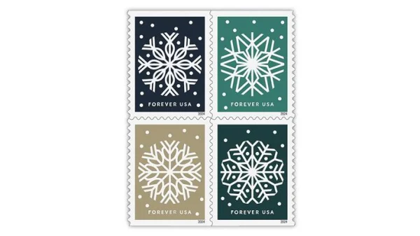 2024 "Winter Whimsy" Forever Stamps 100pcs