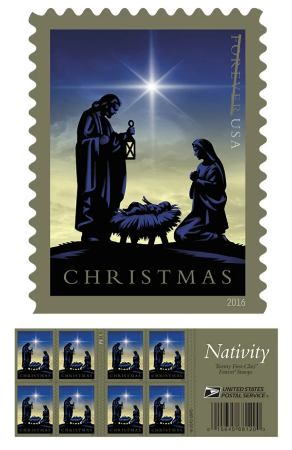 2016 "Nativity" Forever Stamps 100pcs