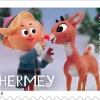 2014 "Rudolph the Red-Nosed Reindeer" Forever Stamps 100pcs