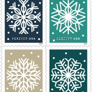 2024 "Winter Whimsy" Forever Stamps 100pcs